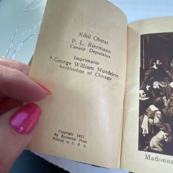 Antique booklet “ The Rosary. It’s History and use”1921. - Picture 6 of 10